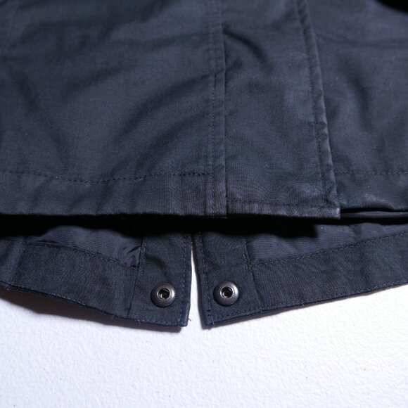 Black City Breeze Rain Trench Coat - Picture 5 of 6